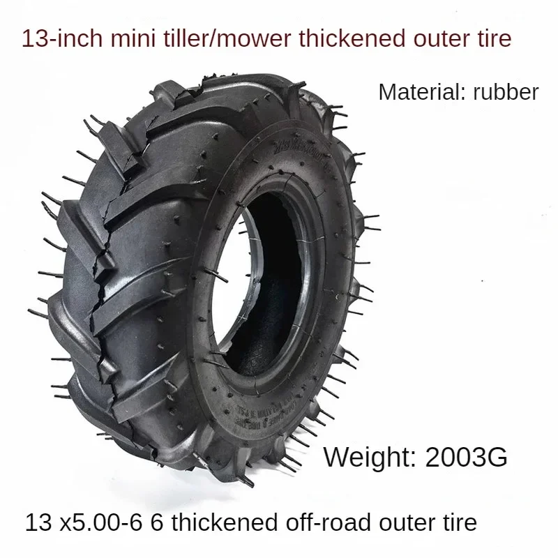 13 Inch13X5.00-6 Wheel Hub Tire Is Suitable for Electric Kart Racing Dune Buggy Mower and Sweeper Vacuum Tire