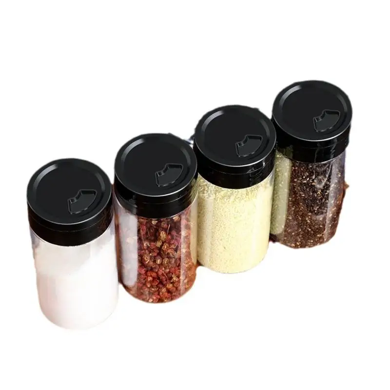 

Transparent Control Rotary Seasoning Tank Household Outdoor Barbecue Seasoning Bottle