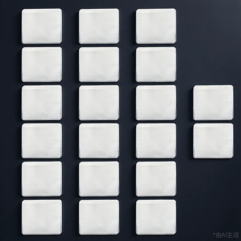 

200Pcs Necklace Display Card Hanging Bags Pe Bags Durable Practical Simple Design Daily Use Replacement Necklace Display Pe Bag