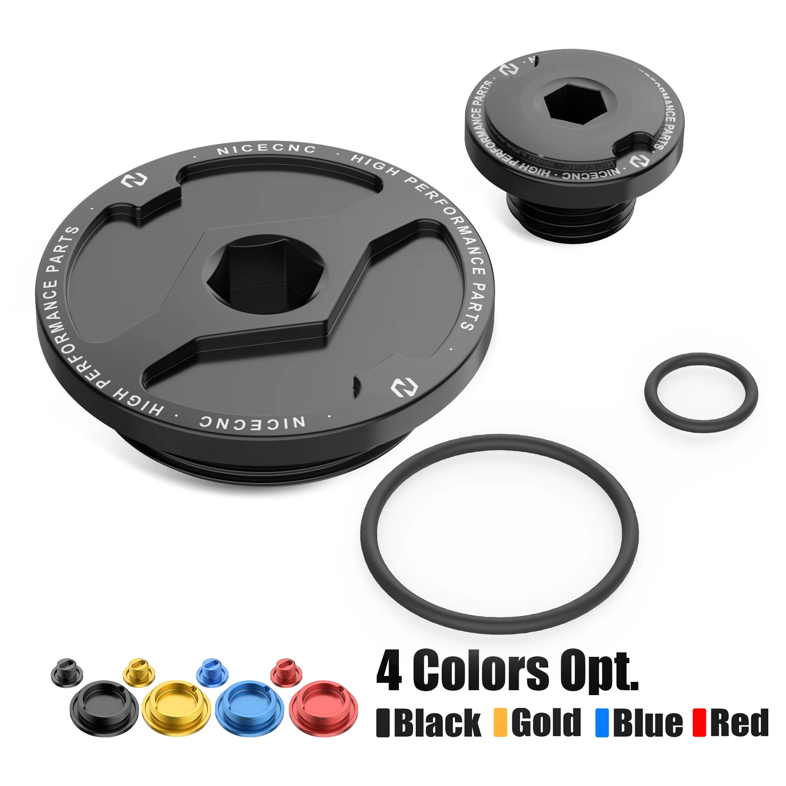 NICECNC Motorabdeckungs- und Verschlusskappen-Kit für Yamaha Raptor 700 2006-2026 ATV, passend für Raptor 700R 2009-2026, YFZ450R, YFZ450X, Grizzly, Kodiak – Detail 5