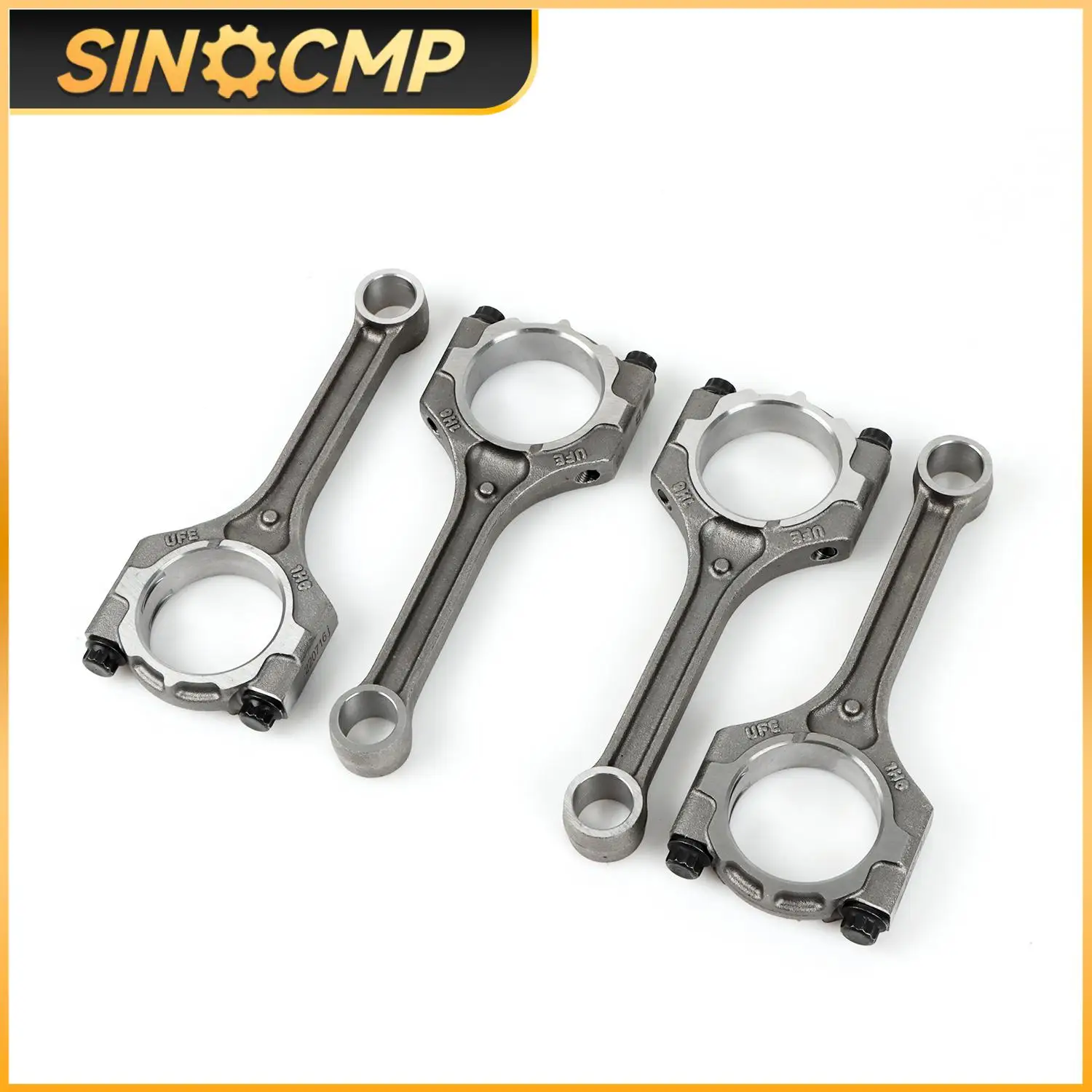 

4pcs Connecting Rod for Hyundai Accent/Verna/Solaris Kia Cee'd Rio/K2 Venga G4FA 1.4L 23510-2B100 Auto Professional parts