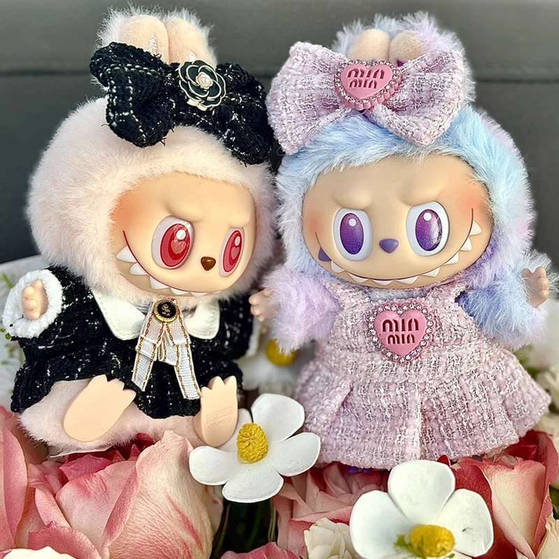 

17cm Labubu clothes Labubu Labubu Series Classic Dress Style Cute Doll Clothes Exquisite Labubu Clothing Accessories Gifts