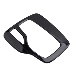 Black Stainless Steel Brushed Style Gear Shift Panel Frame Cover Trim Fit For Buick Regal 2018-2020 LHD