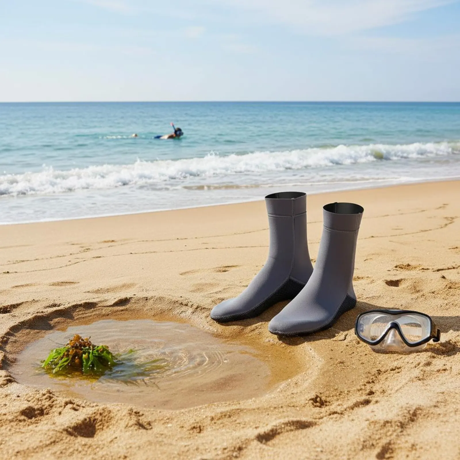 

Неопреновые носки для дайвинга с проклеенными скрытыми швами, неопреновая обувь для водных видов спорта, комфортная для кожи, эргономичная посадка