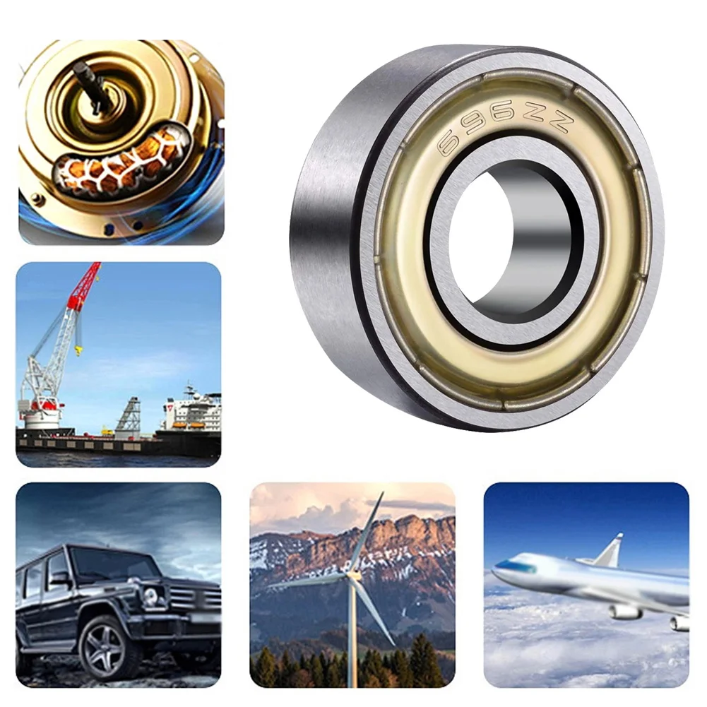 

100 шт. шарикоподшипники миниатюрные подшипники универсальные подшипники для скейтборда герметичные подшипники из углеродистой стали для роликовых коньков косилка