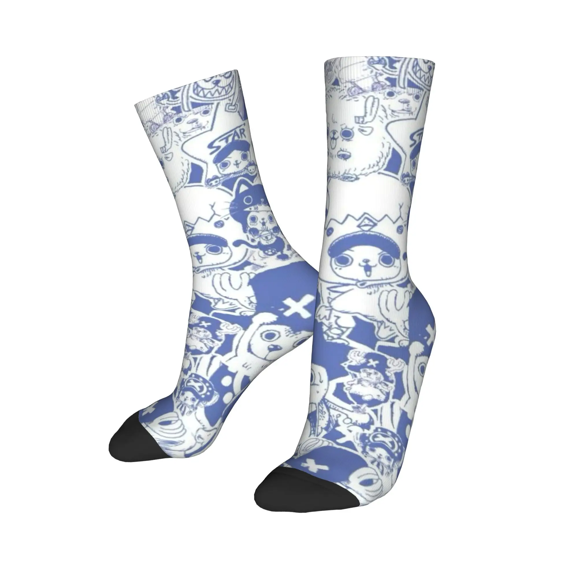 luffys onepieces o-one-piece-e Socks for Women Men All Season  Soft Crew Socks Non-slip