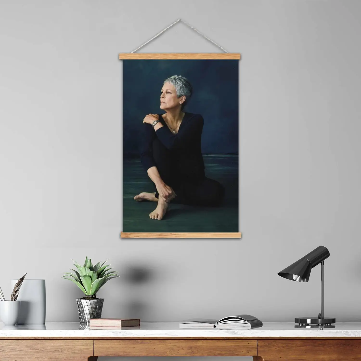 جيمي لي كورتيس مؤطرة جدار اللوحة قماش ملصق فني و جدار الفن الحديث الأسرة ديكور غرفة نوم الملصقات ، اللوحة الزخرفية #5