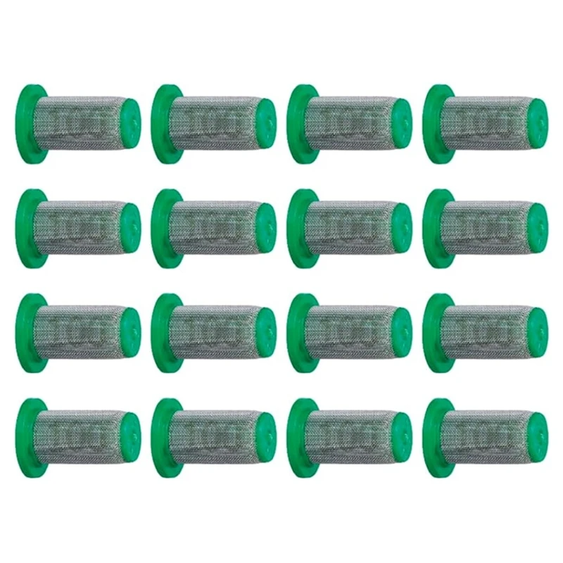 DT16 Spray Nozzles Strainer 16-Pack 100 Mesh Stainless Steel Screen, 8079-PP-100 for Teejet Compatible Systems, Agricultural