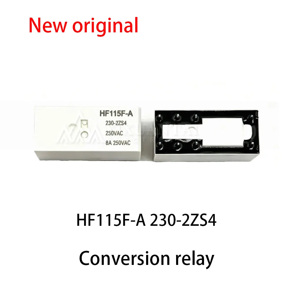 1pcs~5Pcs HF115F-A 230-2ZS4 Two sets of 8-pin relays for conversion