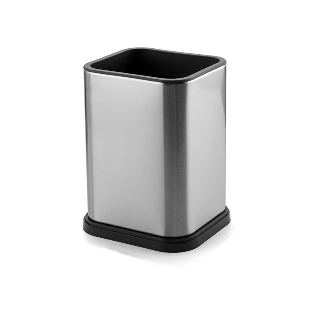 

Stainless Steel Kitchen Utensil Holder Anti-slip Higher Bottom Chopstick Drying Racks Rectangular Drainage Holes