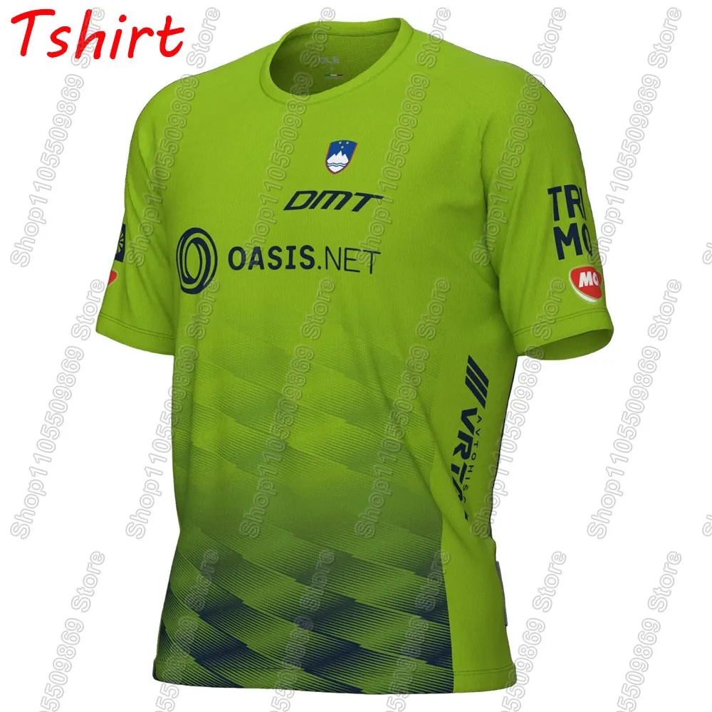 Camisetas de la Selección Nacional de Eslovenia 2026, 3D, Verdes, para Ciclismo, Verano, Running, Ropa Deportiva Casual, Entrenamiento Técnico