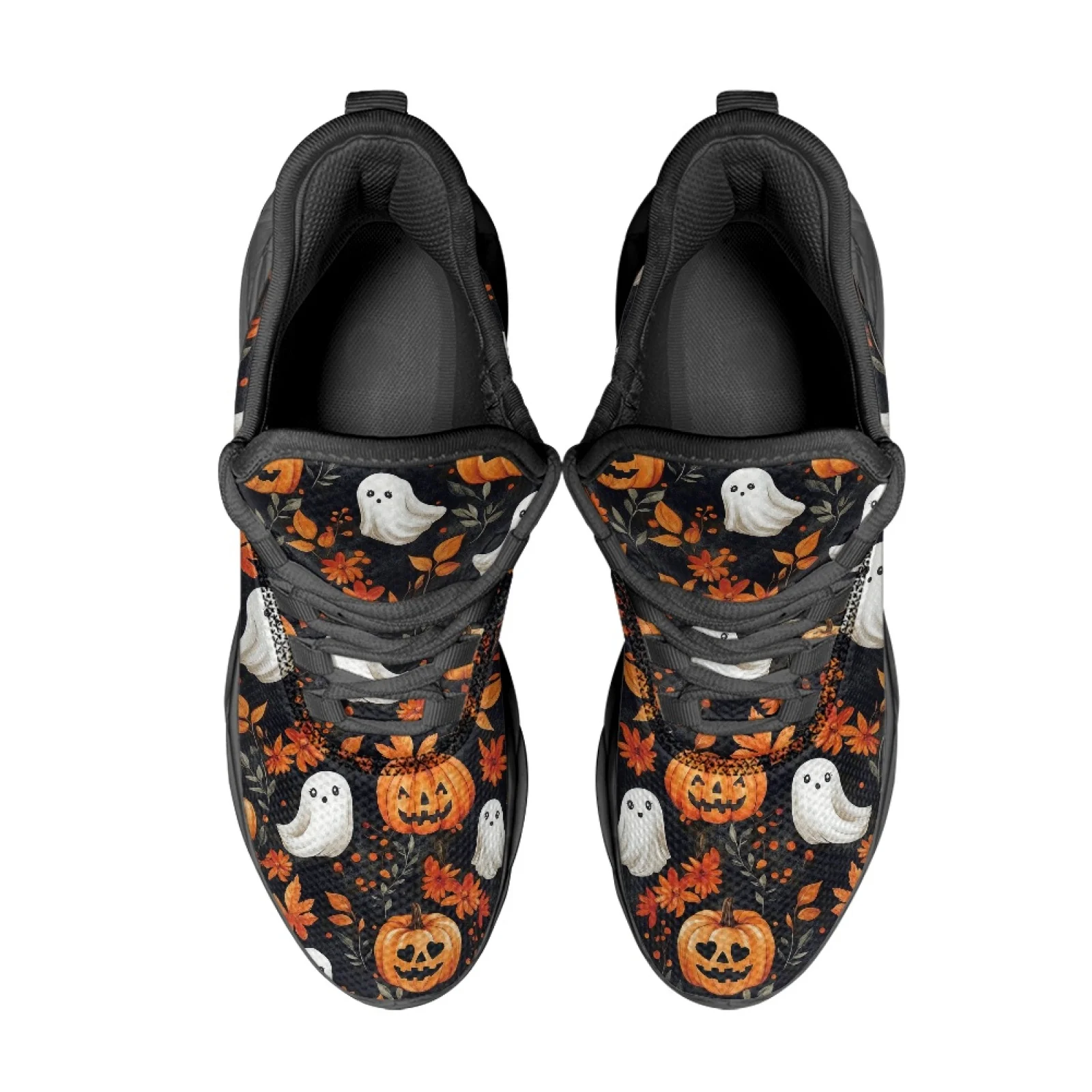 PENSTROLL Ghost Pumpkin Mens Running Sneaker Work Shoes For Men for Youth Comfortable Running Shoes