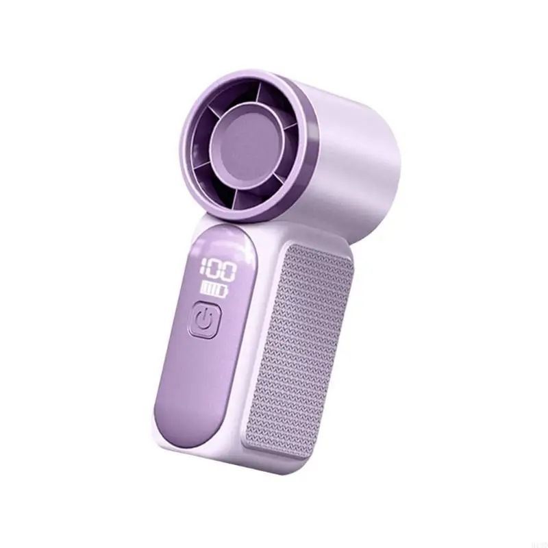 

918D Наружный небольшой ручной вентилятор с вентилятором 3000 мАч с регулируемой скоростью 100