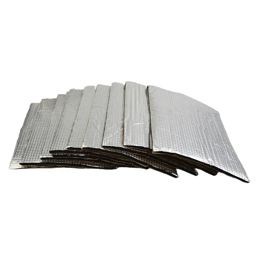 Caravans Motorhomes Sound Deadening Damping Mat Silver Top Sale 100% Brand New 10x 250mmX180mm 250mmx180mm 5mm