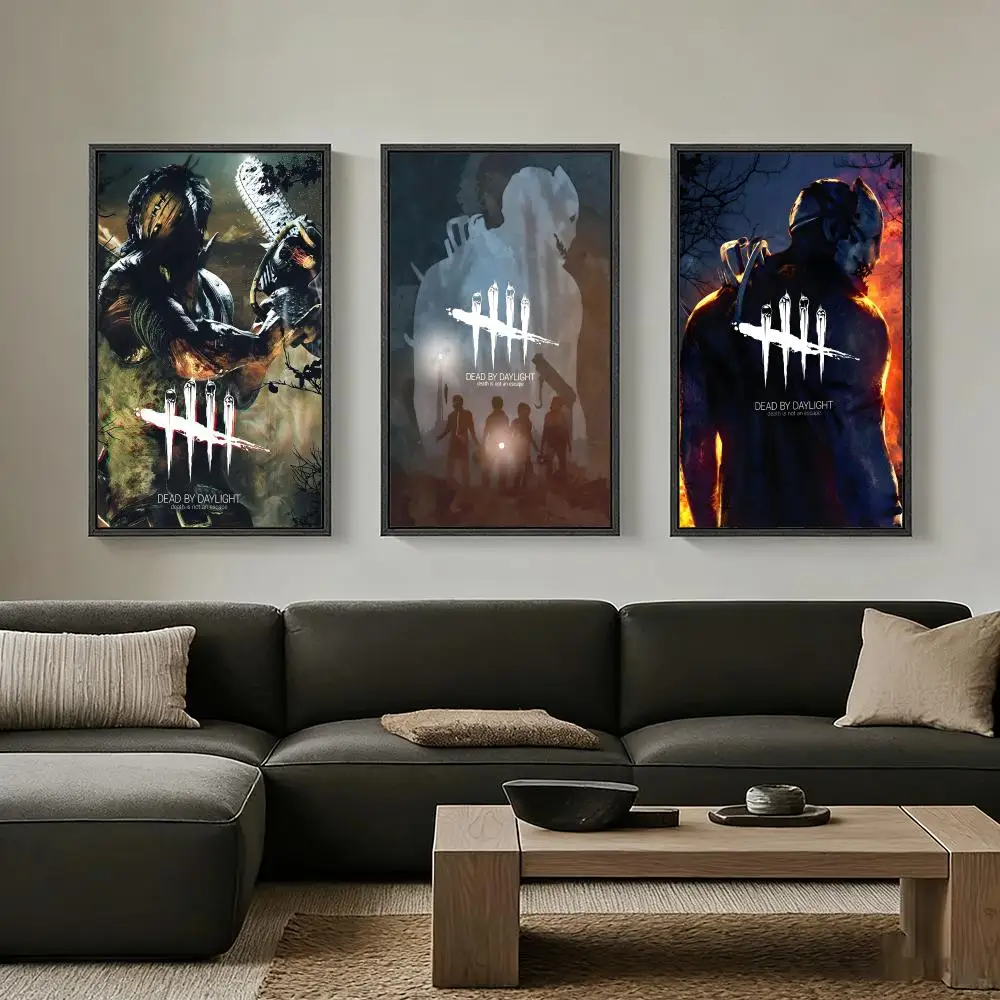 Game D-Dead B-by D-Daylight Poster Art print wall decor ideal for living room, bedroom, bar, parlor, and home gifting