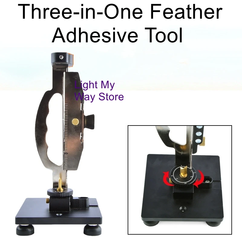 

Arrow Feathering Tool 3-in-1 Metal Feathering Tool Archery Equipment