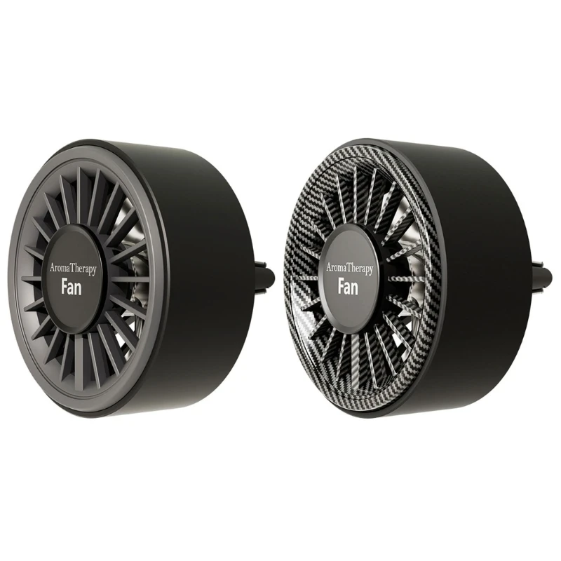 Car Vent Clip Fan Air Freshener Featuring Small Speed Control & Gentle Fragrances Diffusion Quiet for Clean Air