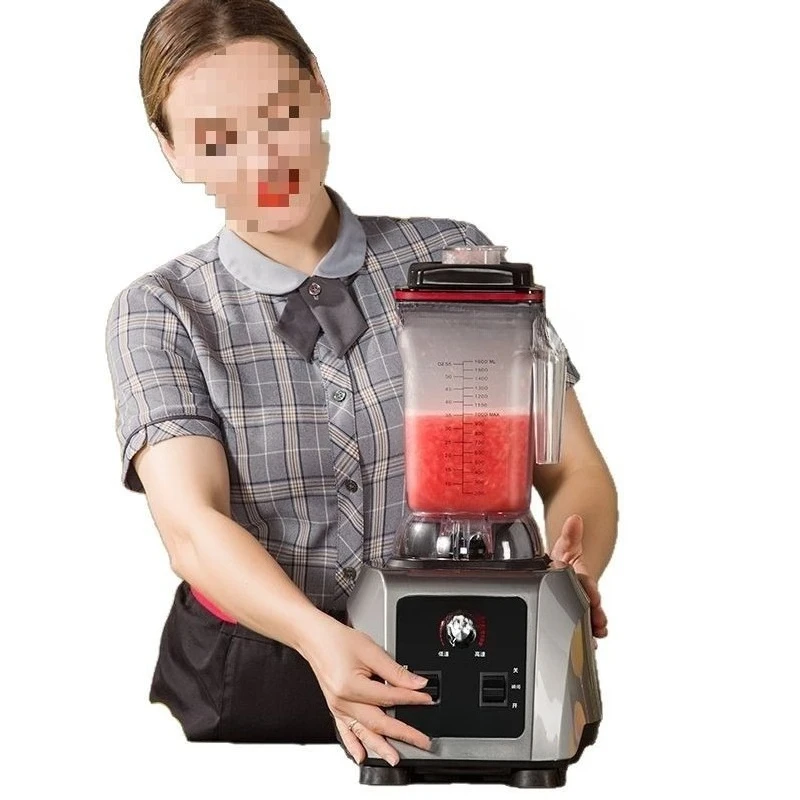 Macchina per frullati Negozio commerciale di tè al latte Macchina per cucinare il ghiaccio tritato multifunzionale ad alta potenza Succo da parete