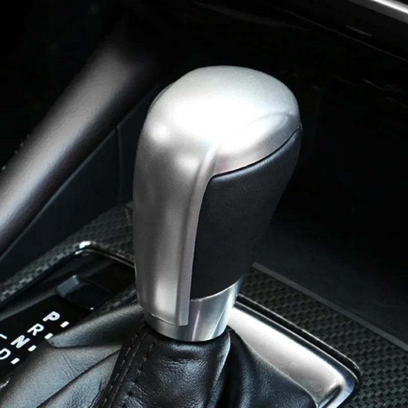 Car Gear Head Shift Knob Handle Cover Trim Sticker for Mazda 2 3 6 BM GJ Demio CX3 CX5 CX8 CX9 Axela 2014-2021 2022 Accessories