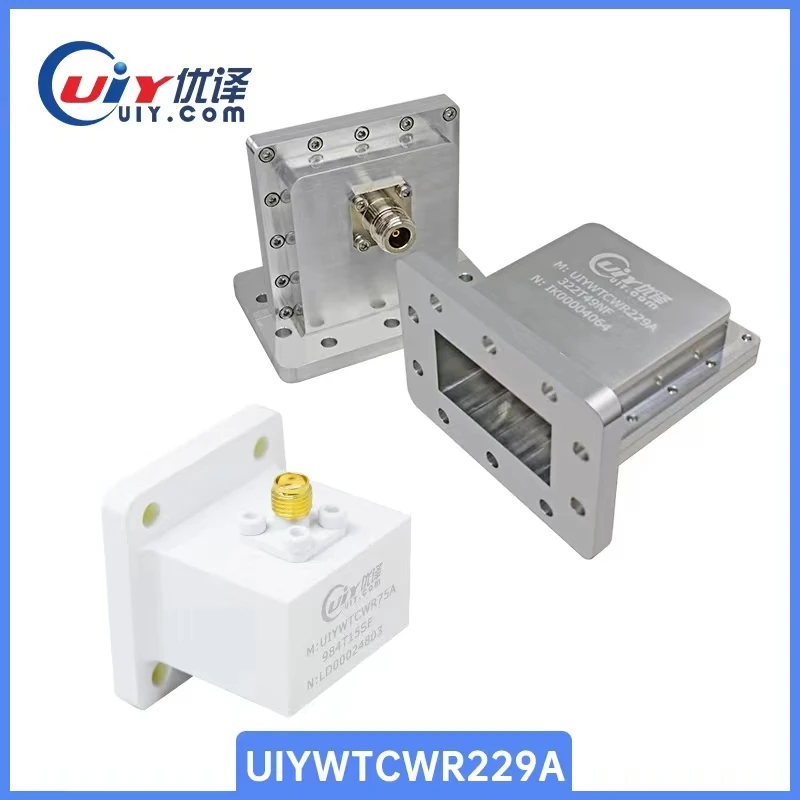 UIYWTCWR229A Orthogonal 90 ° waveguide coaxial conversion WR229 (BJ40)