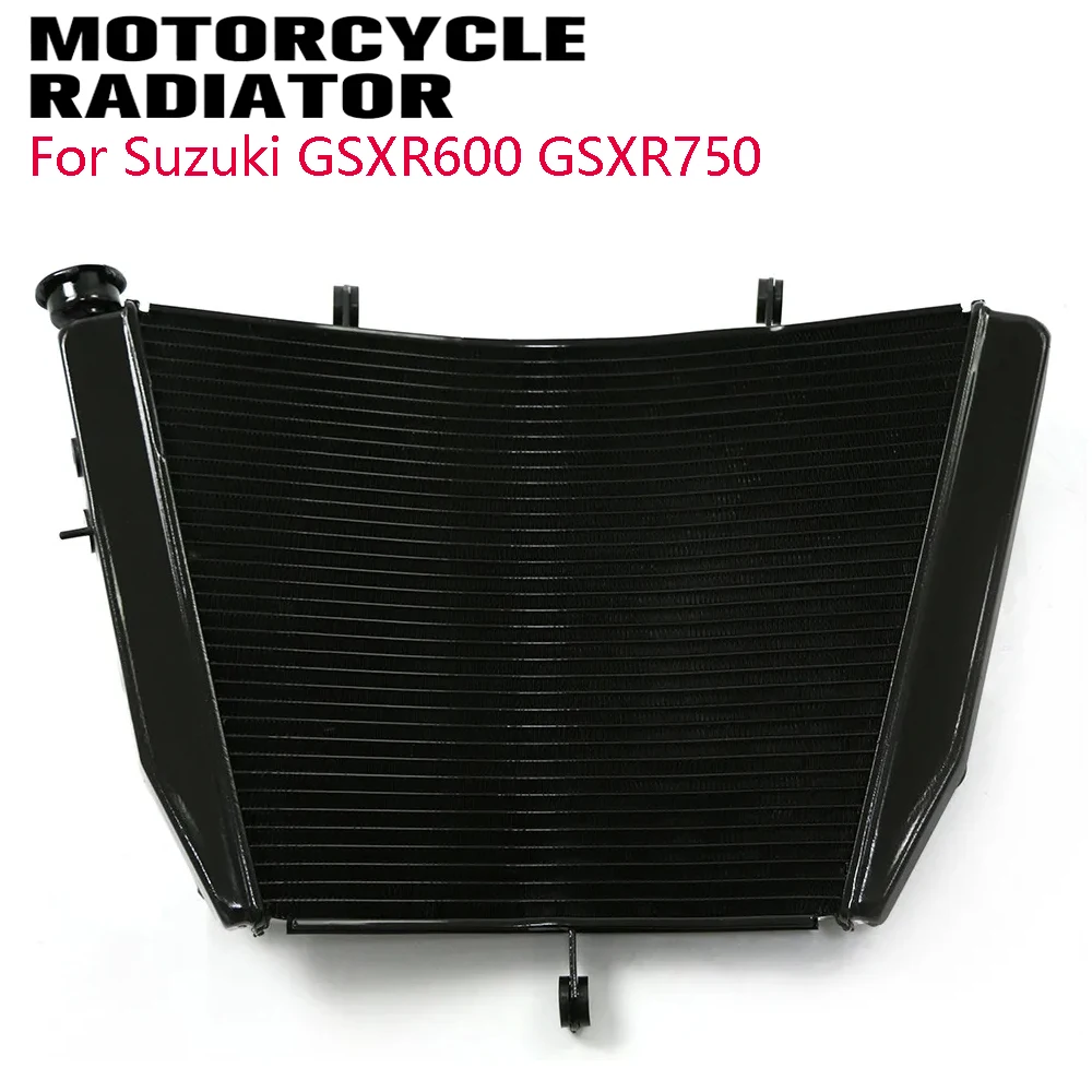 For Suzuki GSXR600 GSXR750 GSXR 600 750 2006-2010 K6 K8 K11 Motorcycle Engine Radiator Aluminum Cooler Cooling Water Tank