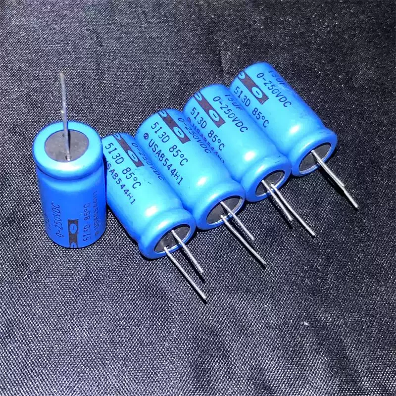 

10-100pcs SPRAGUE 513D series 15UF 250V fever direct insertion cathode electrolytic capacitor from the United States