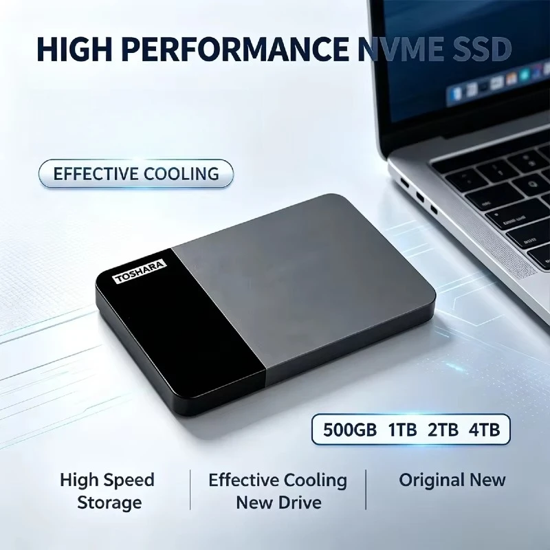 toshara-b3-ssd-portatile-4tb-2tb-1tb-500gb-per-ps5-laptop-mac-raffreddamento-efficace-potenzia-il-tuo-gioco-480mb-s-scrittura-resistente-agli-urti