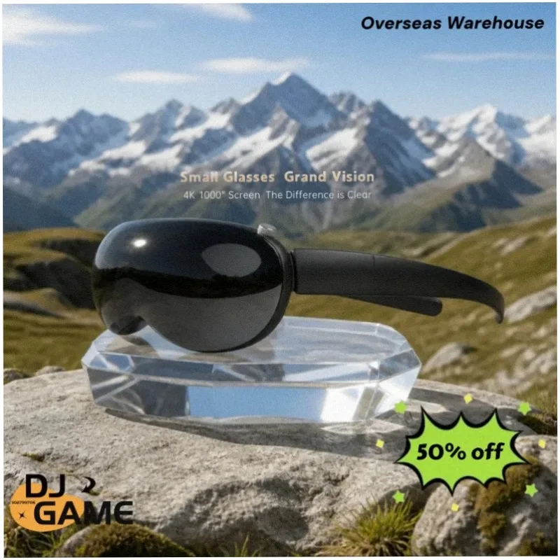 VISION MINI Wearable VR 4K HD Virtual Reality VR Glasses 0-700 Degree Myopia Wired&Wireless VR for 3D Movies&Games Gift for kids