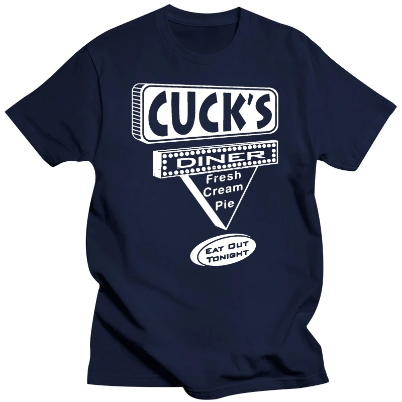 Cucks Diner Tee Cuckolding Femdom Cuckold Mens T-shirt