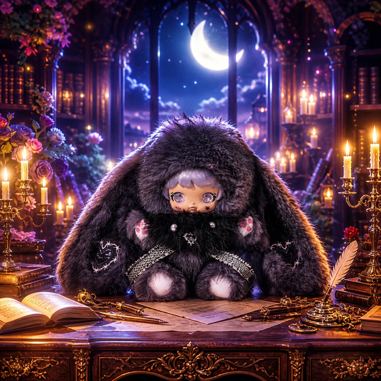 Authentic In Stock Micoco Castle Elf Honey Whispers 600% Body Series Doll Blind Box Ornaments Decorations Gifts