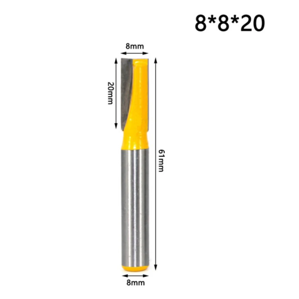 

Shank Router Bit Accessories Tools Wood Woodwork 8mm Bit Bottom Cleaning Parts Replacement Router For Woodworking