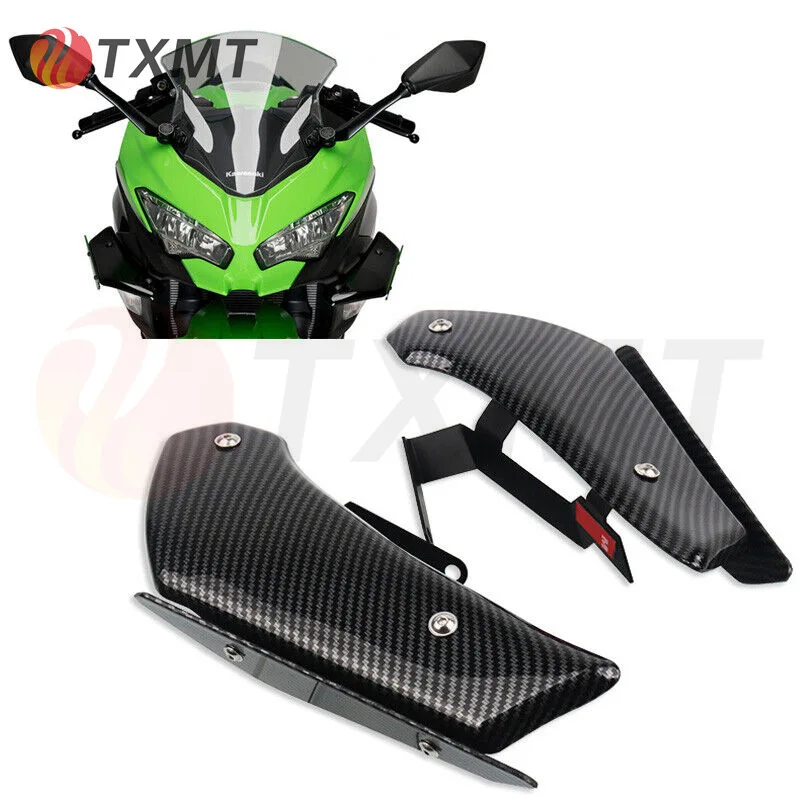 

Suitable for Kawasaki Ninja 400 NINJA400 modified motorcycle fixed wing deflector