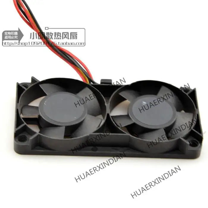 새로운 4010 4CM DC12V 1.3w KD1204PFV2 냉각 팬 어셈블리 키트