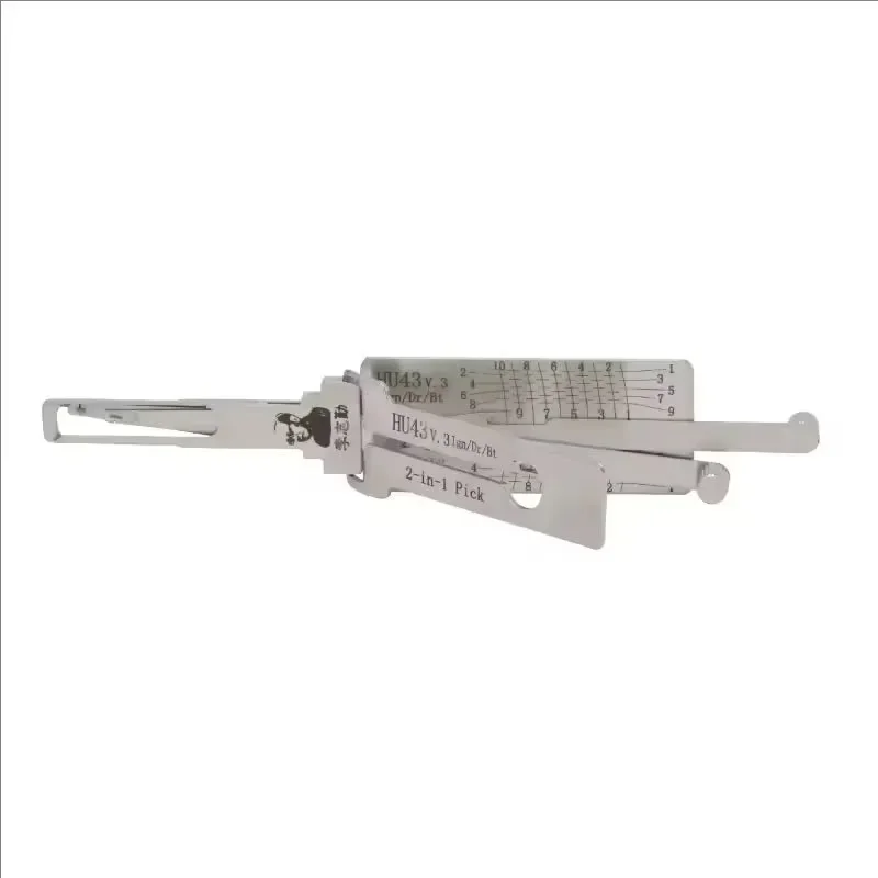 Original LISHI 2 IN 1 HU66 HU100 HON66 HU101 HU162T-8HU100R HU92 HY22 TOY2 TOY48 lishi Pick Tool Door opening tool Stainless