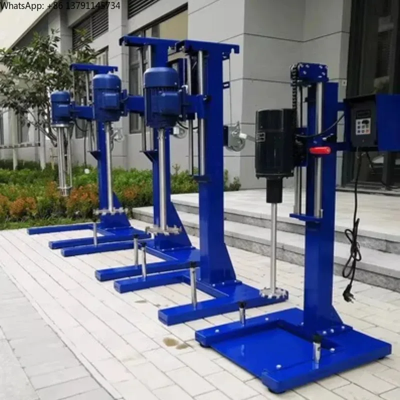 High-power production disperser Industrial dispersion mixer 3KW paint and coating explosion-proof variable frequency disperser
