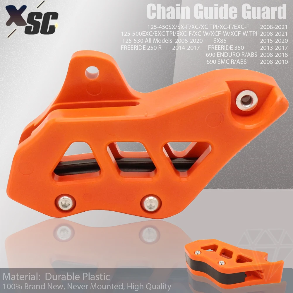 Для KTM SX SXF XC XCF EXCF EXC TPI 125 150 250 350 45 20210 500 530 FREERIDE 250 350 Защитная направляющая цепи мотоцикла