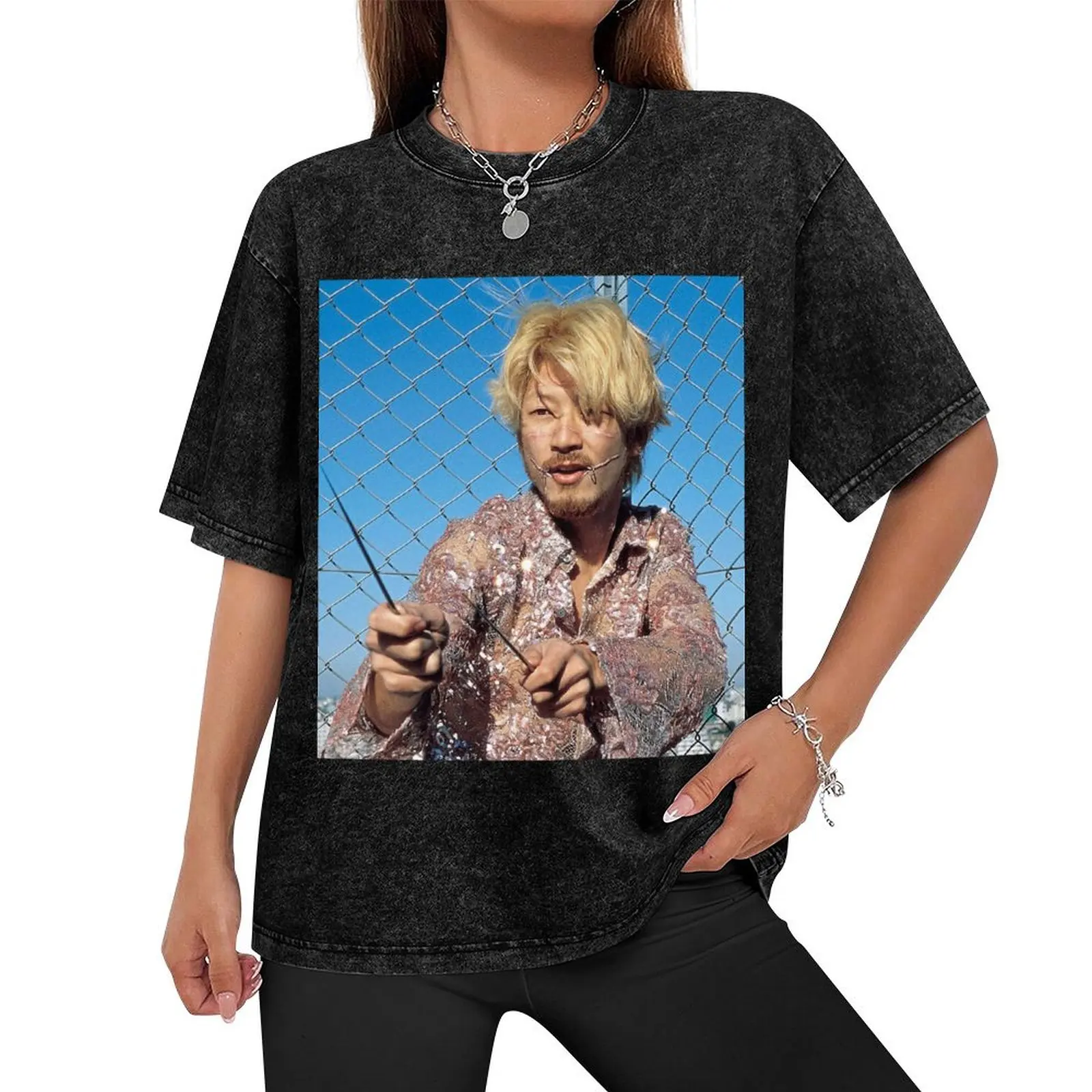 KAKIHARA ROOF FIGHT 2 T-Shirt customs anime stuff clothes for men