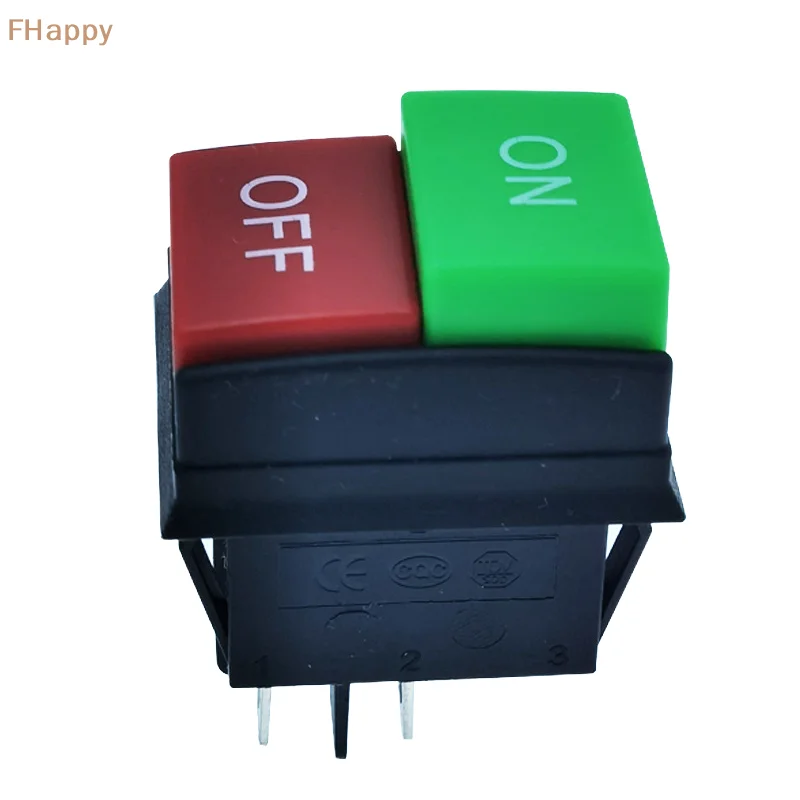 

Rocker Switch Button Start Stop Control Button Double Red 1NO 1NC New Type Superior Quality Gangbei