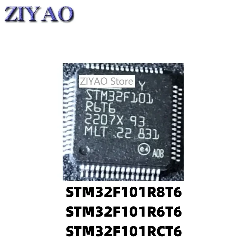 5PCS STM32F101R8T6 STM32F101R6T6 STM32F101RCT6 QFP