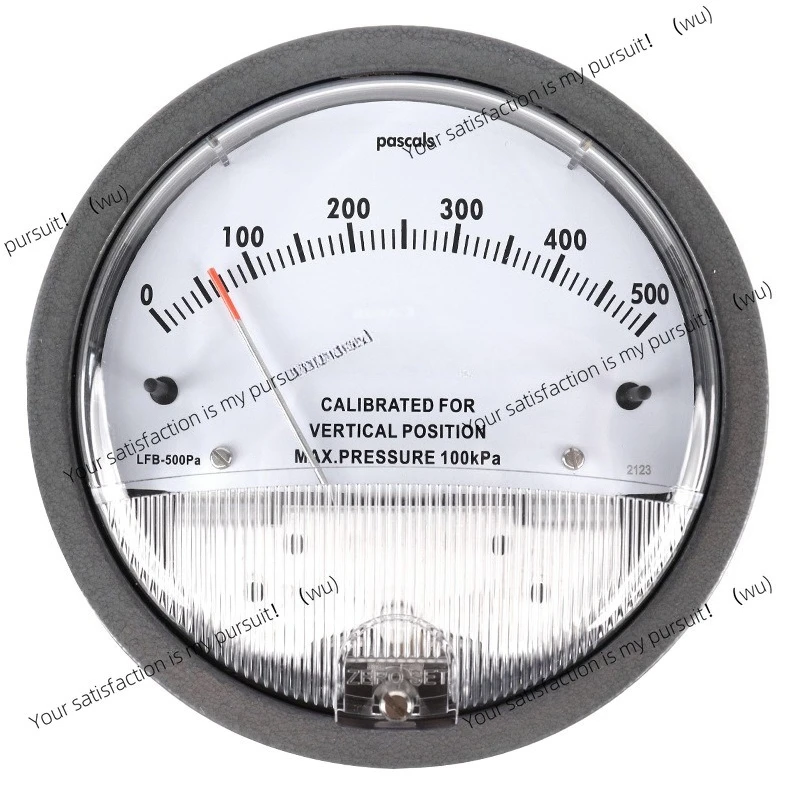 

LFB mechanical micro differential pressure gauge, clean room intelligent micro differential pressure pointer type