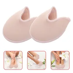 Ballet Toe Protectors Flexible Cushioning Pads High Elasticity Skin Friendly Shoe Inserts Forefoot Comfort Protection Pads