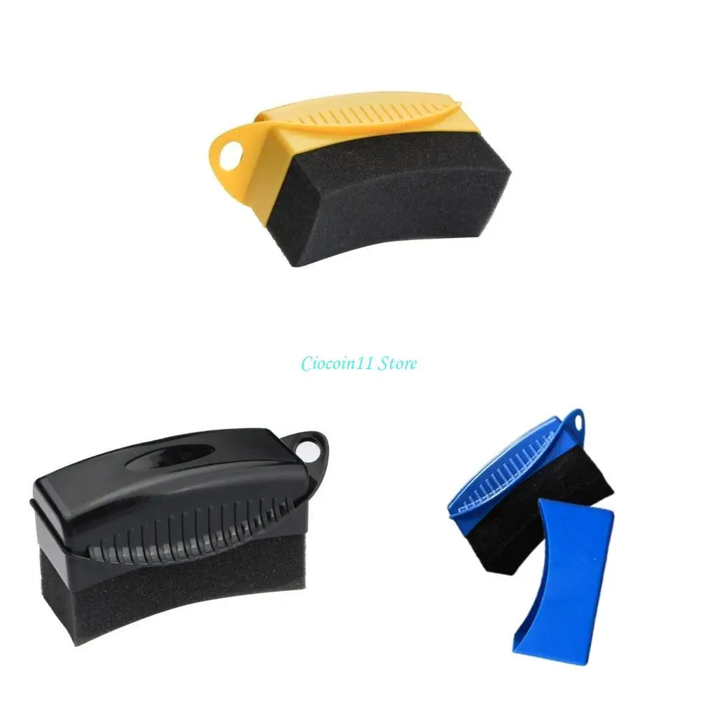 Y1UB TIRE Contours Apparing Applocator Pads Gloss Color Posiling Sponge Wax