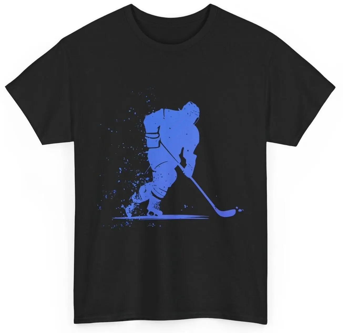 Ice Hockey Player Shirt, Hockey Stick T-shirt, Winter Sports Fans Shirt