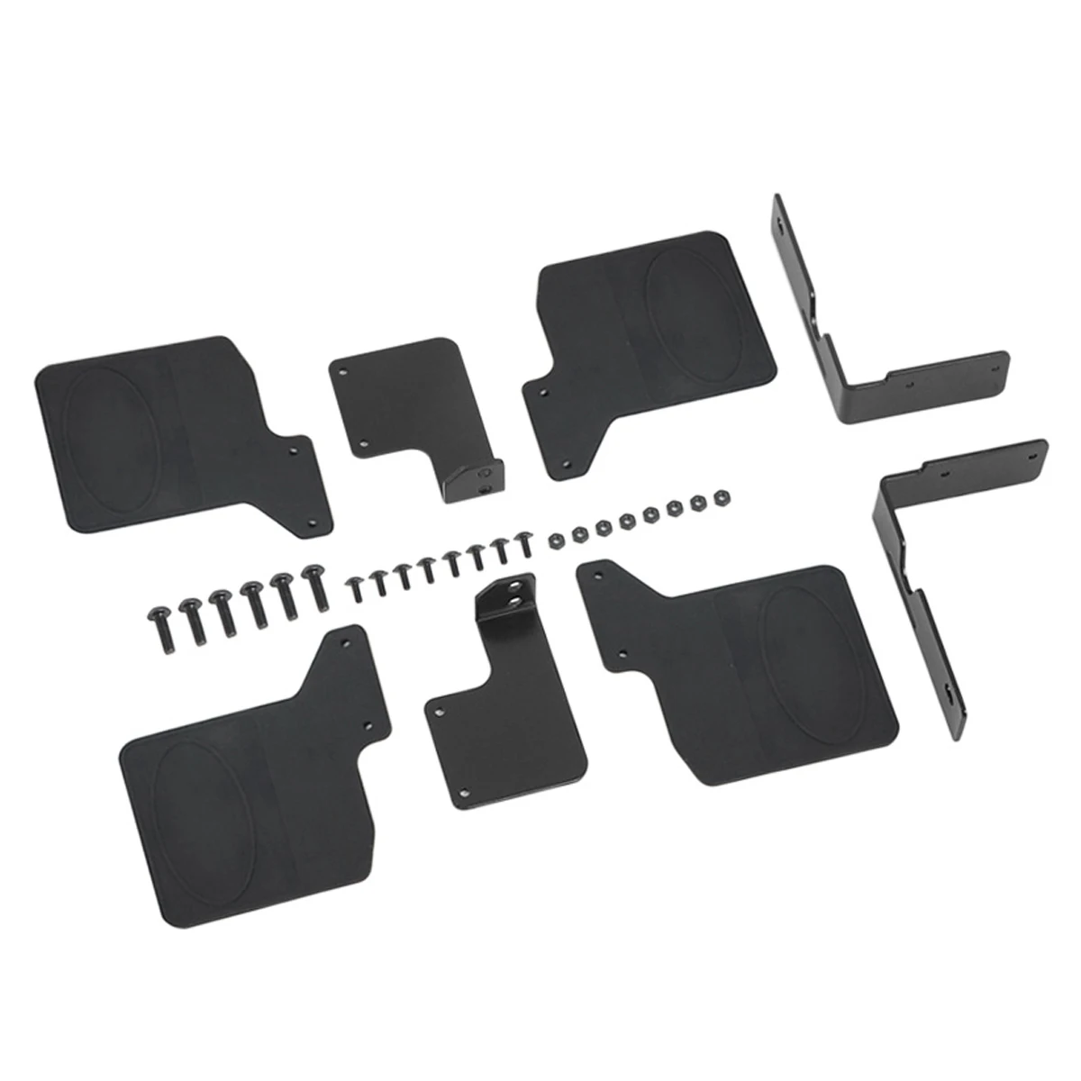 

Латунные брызговики 1/10 RC Upgrade Part Rc Брызговики для Trx4 RC Автомобильная часть RC Автомобильные аксессуары Запасные части Черный