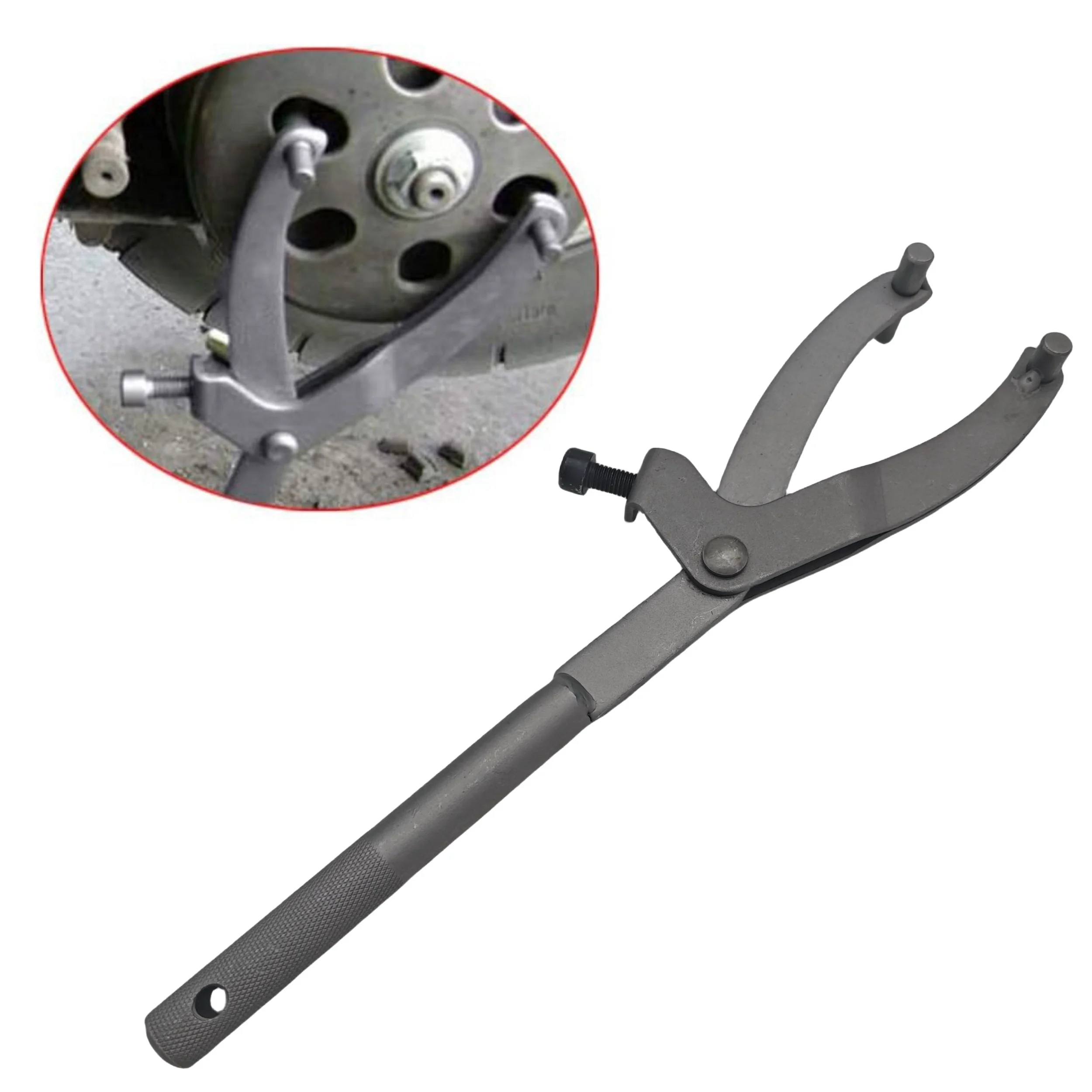 Y-Type Flywheel Wrench Belt Disc Magneto Fixing Clip Flywheel Caliper Clutch Flywheel Pulley Sprocket Spanner For Scooter Moped