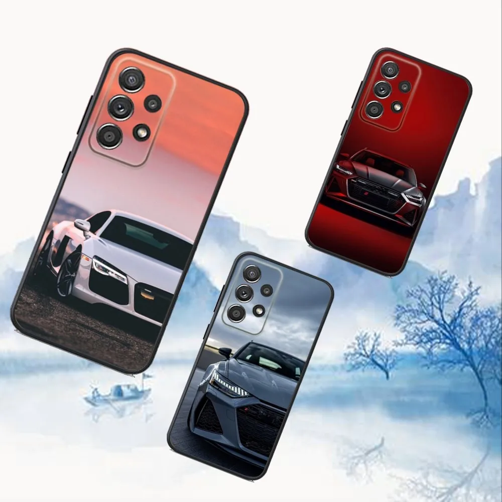 

Sports A-Audi R-RS6 Car Phone Case For Samsung S25,S24,S21,S22,S23,S30,Ultra,S20,Plus,Fe,Lite,Note,10,9,5G Black Cover