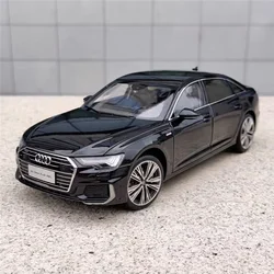 1/18 AUDI A6 Alloy Car Model Diecast & Toy Metal Vehicle Car Model Collection Sound and Light High Simulation Childrens Toy Gift