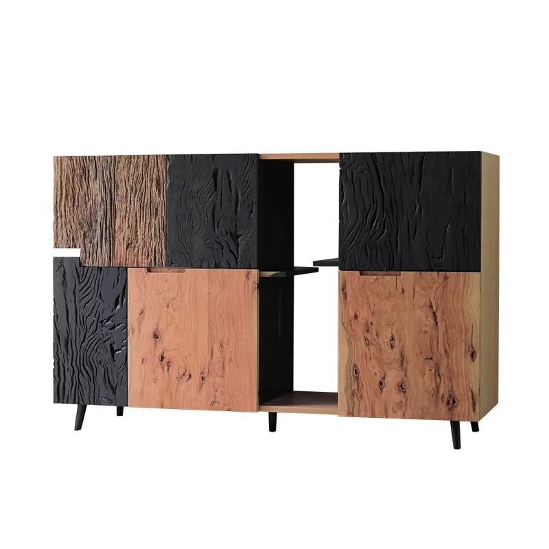 Art furniture, bookshelves, side cabinets, porch, wabi-sabi art sense