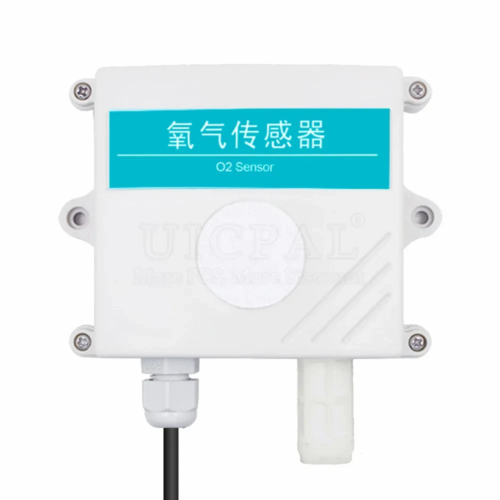 O2 Sensor Gas Oxygen Concentration Measuring Detector O2 Sensor Module IP65 with Digital O2 Sensor Gas Oxygen Concentration Meas