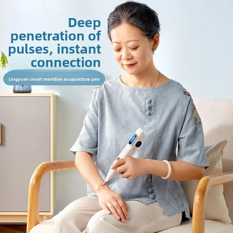 

Acupuncture pen Intelligent meridian point pen Pulse massage point pen Electronic acupuncture massager